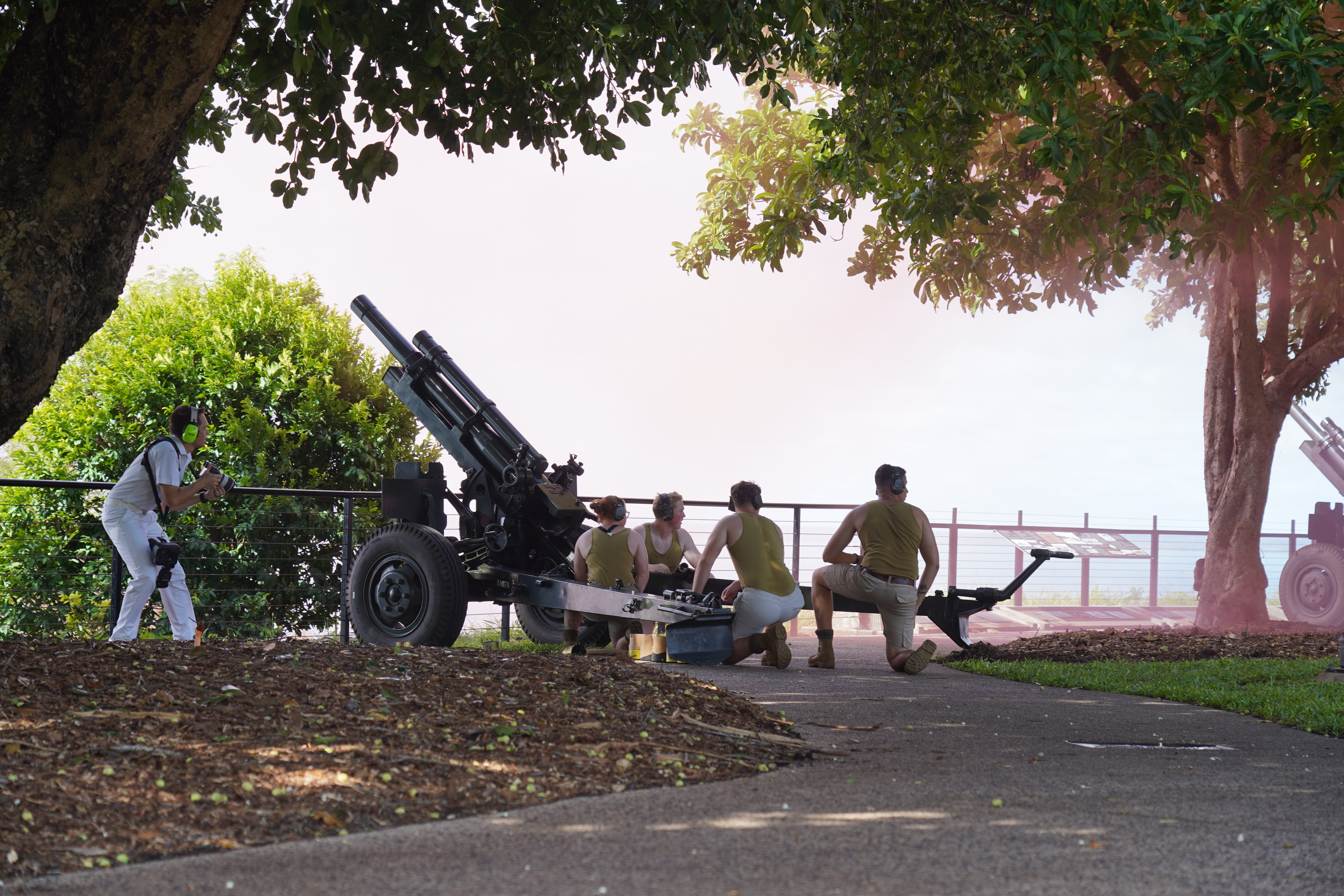 Bombing of Darwin reenactment 