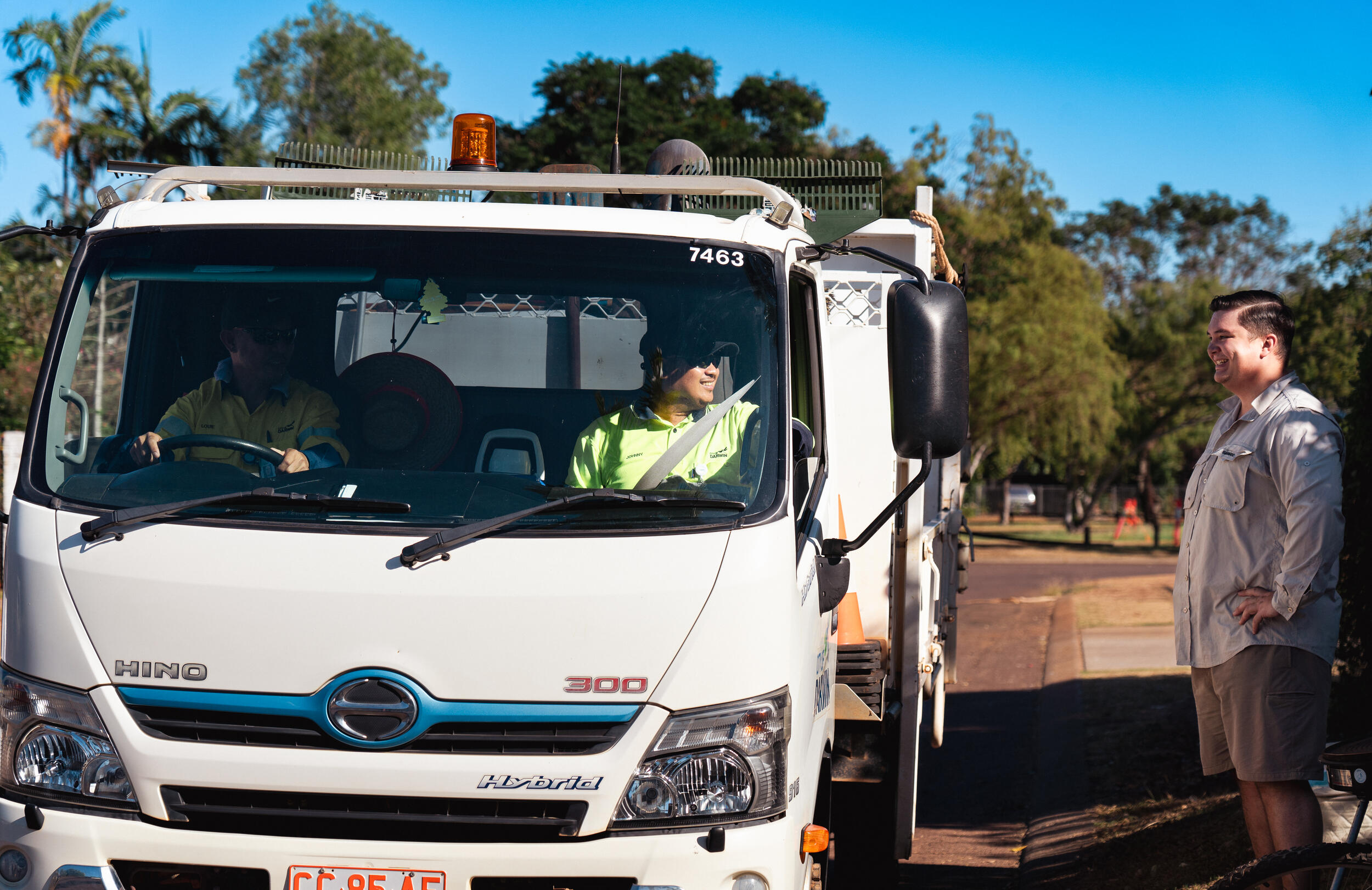 Outdoor hard waste collection