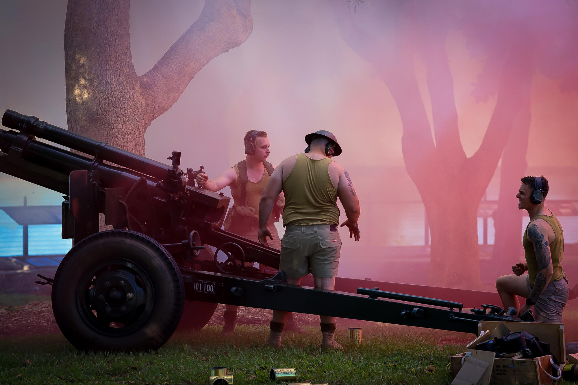 Soldiers - Bombing of Darwin