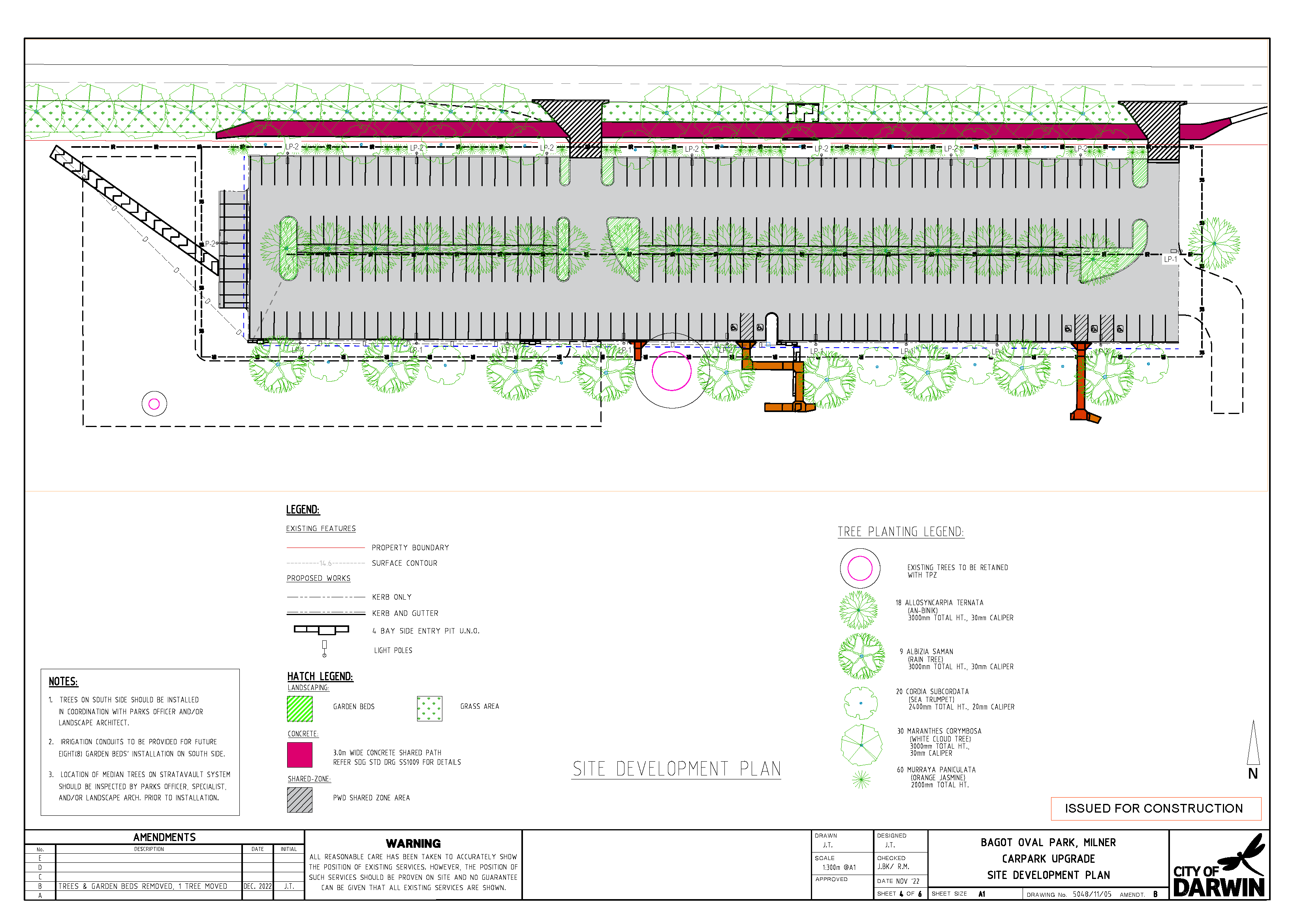 Bagot Oval Car Park Redevelopment Design