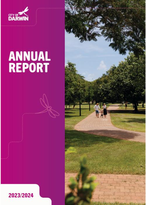 annual report cover 2023 2024