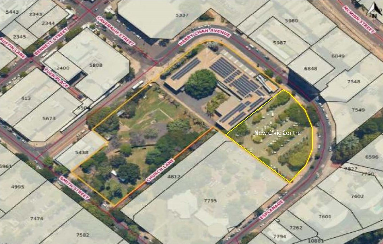 Civic Centre Site Map