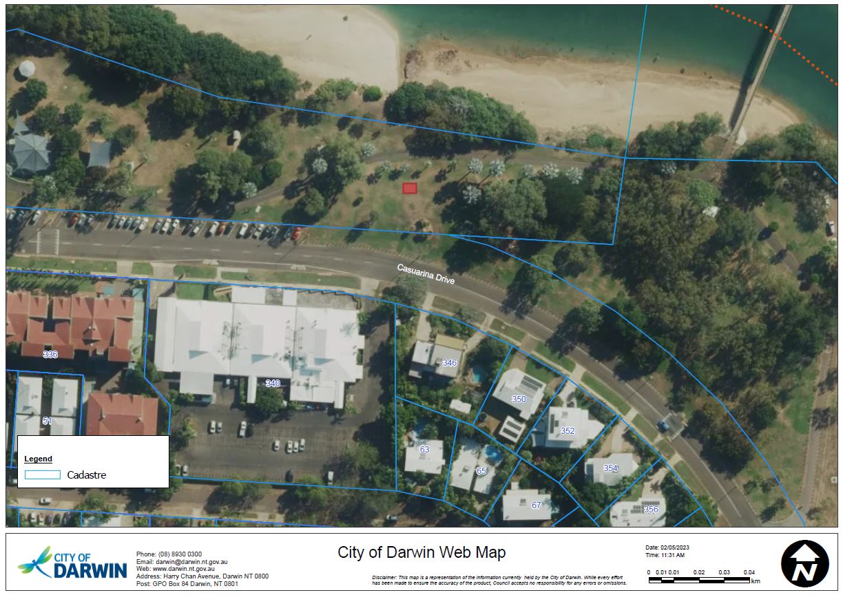 New Shelter - Rapid Creek Foreshore