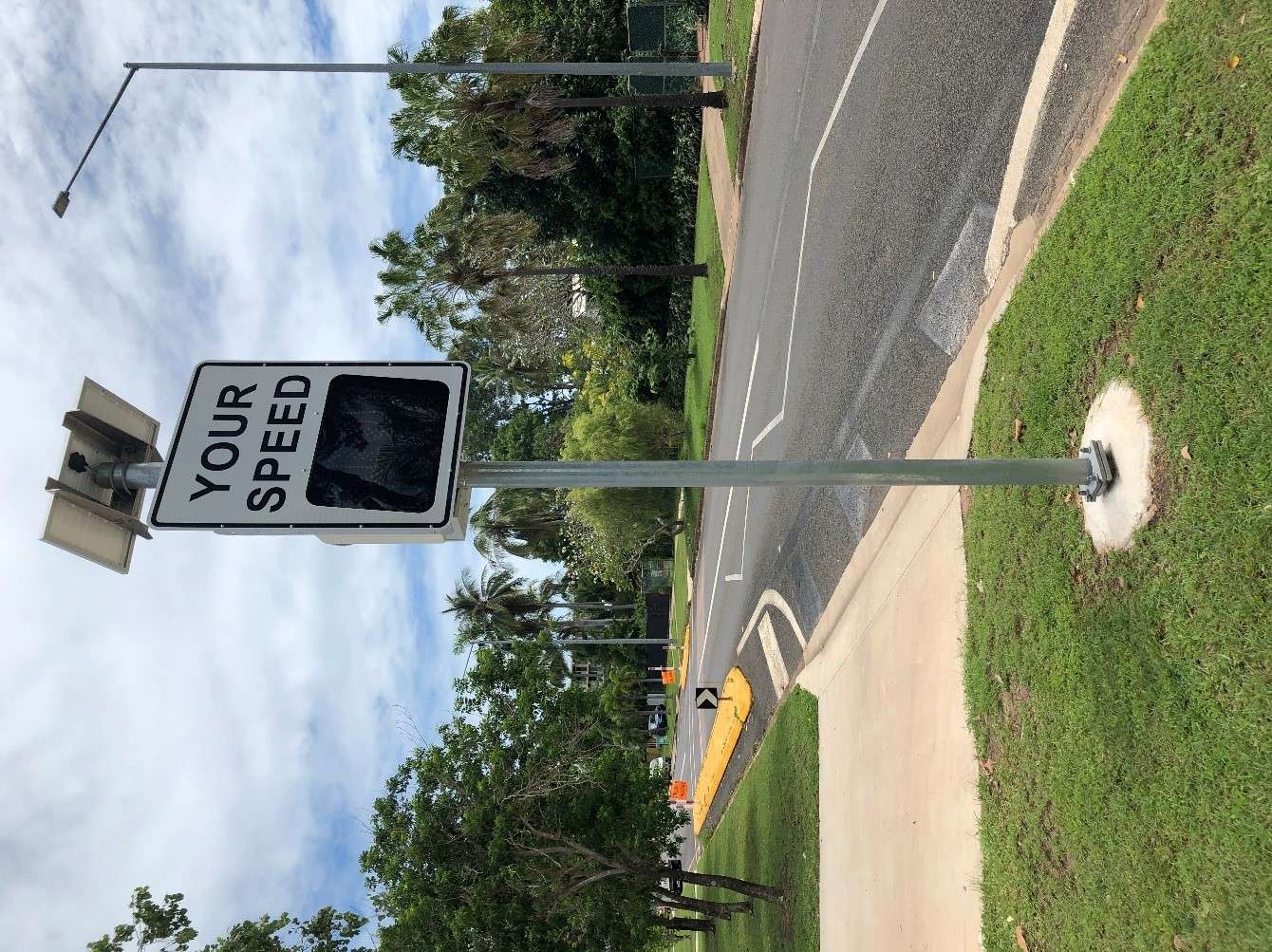 Example of Speed Check Sign