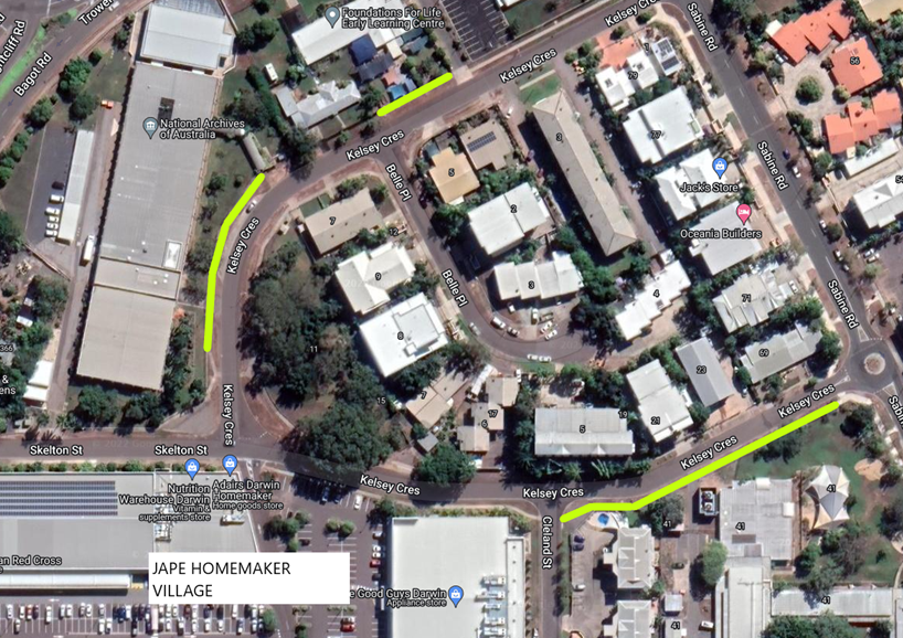 Diagram Kelsey Crescent Millner