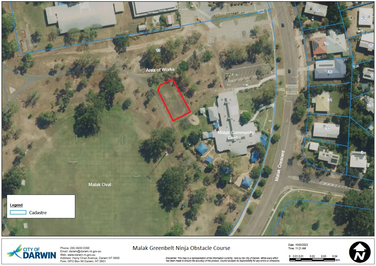 Malak Greenbelt Ninja Obstacle Course