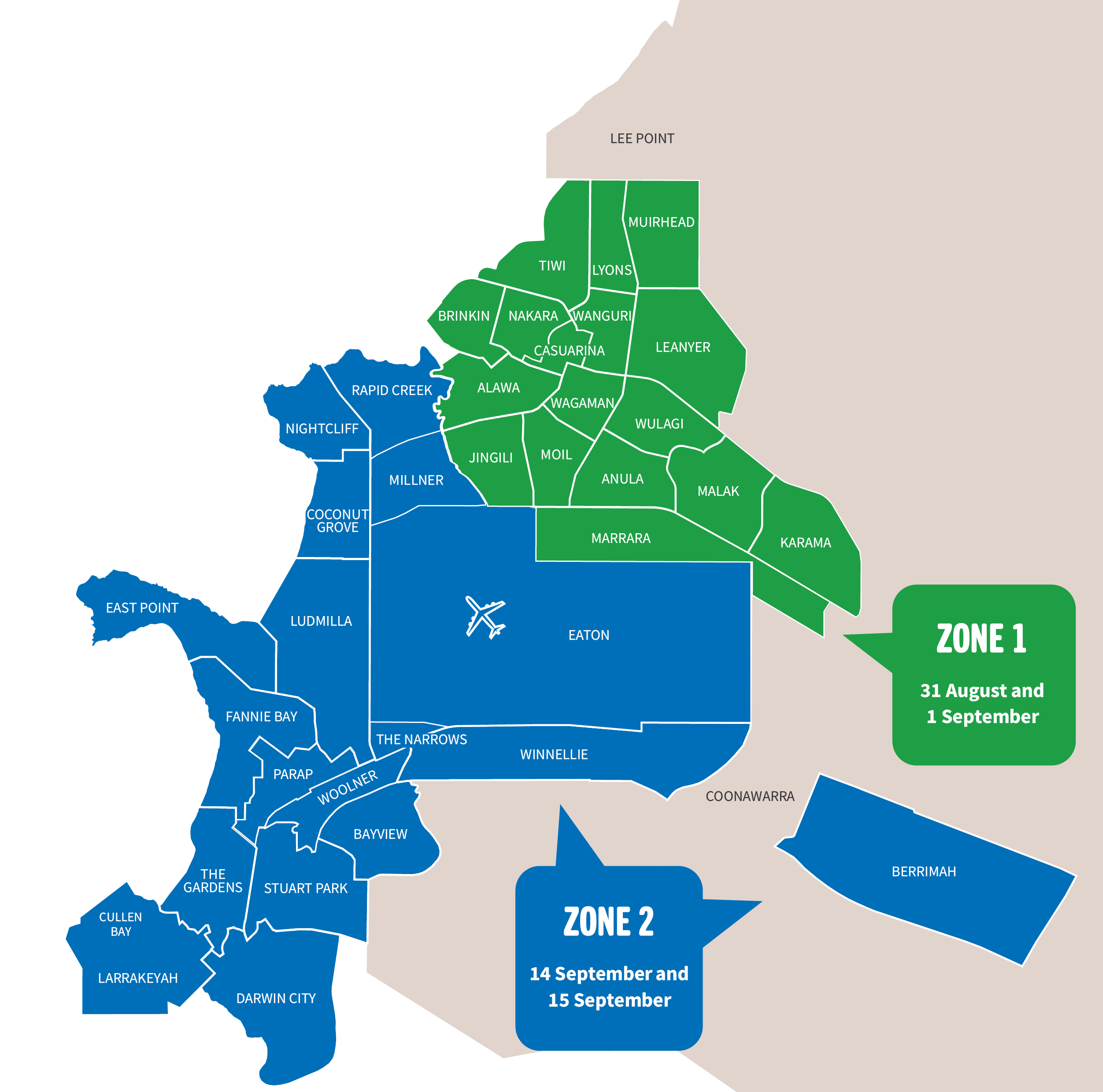 Zone map PCCU 2024
