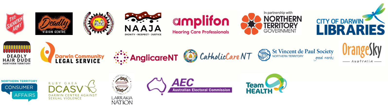 logos of event partners