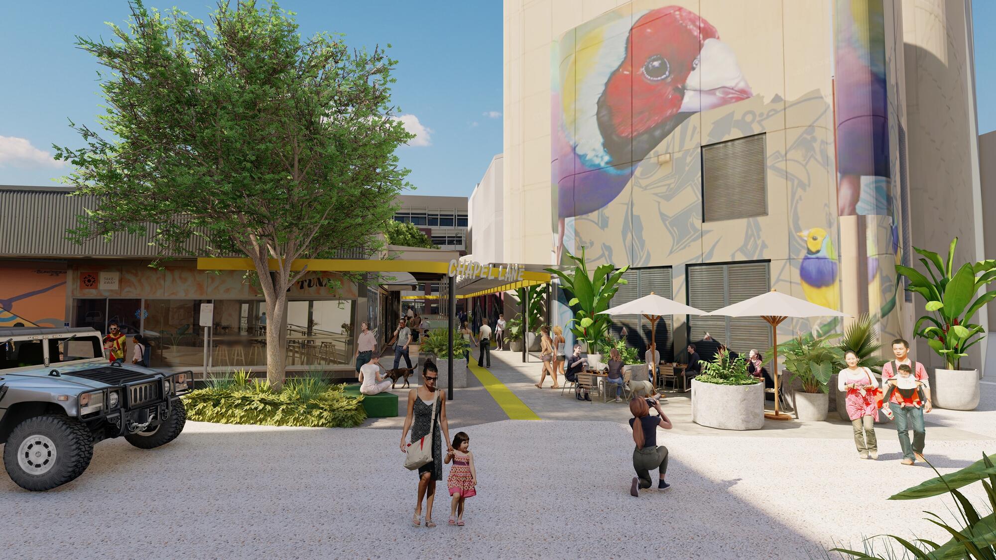 Chapel Lane redevelopment to commence, creating a vibrant new destination in the heart of Darwin’s CBD