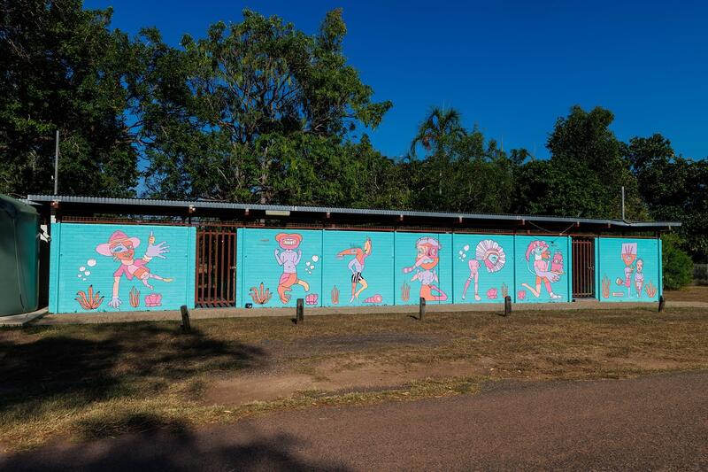 'Nice Boi' by Tarzan Jungle Queen with Darwin Street Art