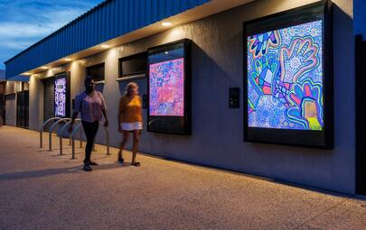 Expressions of Interest are now open for local artists to apply to showcase their work through the next instalment of City of Darwin’s Lightbox Exhibitions series