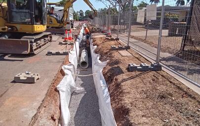 City of Darwin is continuing to invest in the critical infrastructure beneath our streets, with its 2025/26 stormwater renewal program nearing completion