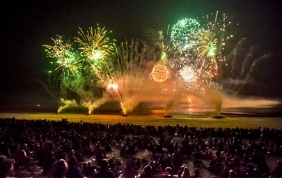 Fireworks display at Mindil Beach