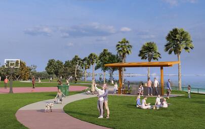 City of Darwin is pleased to announce that Atkins Drive has re-opened to the public today, Thursday 27 February 2025, after being closed while the area is revitalised for Stage One of the Bundilla Beach Master Plan