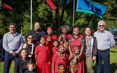 Larrakia Flag Raising