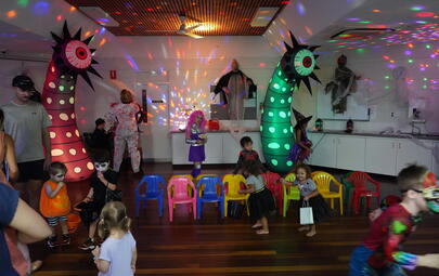 Spooktacular fun at the Halloween Haunted House Disco 