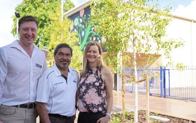 Nightcliff Village Laneway, part of the Nightcliff Village in City of Darwin’s Chan Ward, has received a significant refresh in the first stage of the Nightcliff Village Masterplan.