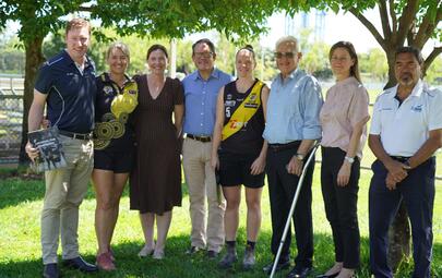 Nightcliff Oval is set to receive a new change room complex, aimed at providing an inclusive environment for oval users and improving opportunities for gender-specific programs, thanks to funding from the Australian Government’s Play Our Way program