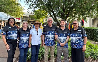 NAIDOC Flag Raising