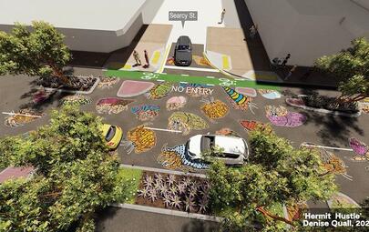 Five local artists have been selected to help transform the heart of the city centre through City of Darwin’s Smith Street Streetscape project