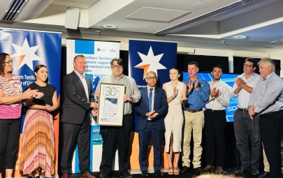 City of Darwin’s international relations activity has been formally recognised 