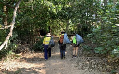 ​​Community invited to help clean up Rapid Creek this Clean Up Australia Day​ 