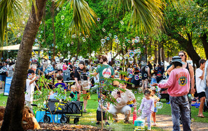 City of Darwin invites families, friends and fun-seekers to attend the inaugural Jingili Water Festival, a free community celebration on Saturday 17 May 2025 from 9:00 am to 12:00 pm at the Jingili Water Gardens