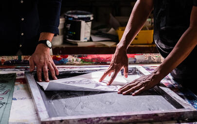 Kieren Karritpul at Merrepen Arts 