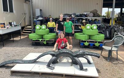 City of Darwin is celebrating the successful first year of the Reviva Reuse Shop at the Shoal Bay Waste Management Facility