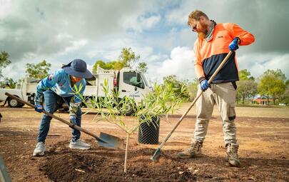 City of Darwin invites community to help green Robyn Lesley Park 