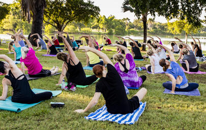 healthy Darwin yoga
