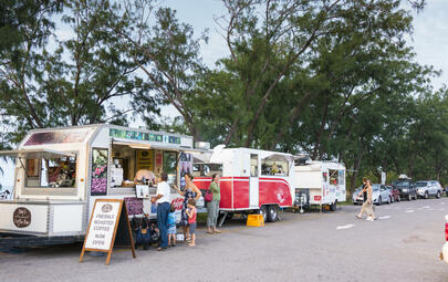 Darwin is famous for its vibrant street food offerings, with visitors and locals flocking to enjoy tasty treats, sizzling snacks and mouthwatering meals across the municipality