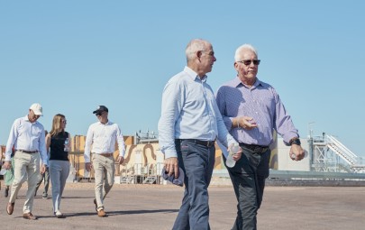 Media event Shoal Bay Leachate treatment plant