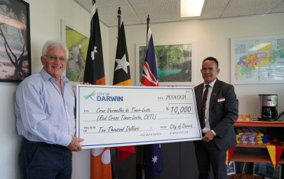 Lord Mayor of Darwin with Dili Representative