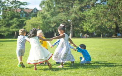 Children playing