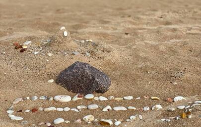 rocks on the beach