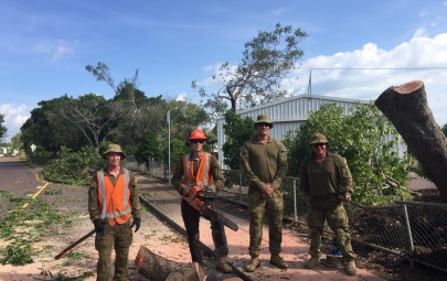 City of Darwin - News article - ADF Joins Forces with Council for Clean Up
