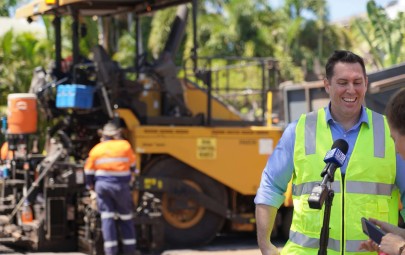 City of Darwin - News article - Recycled Asphalt Used for the First Time in NT