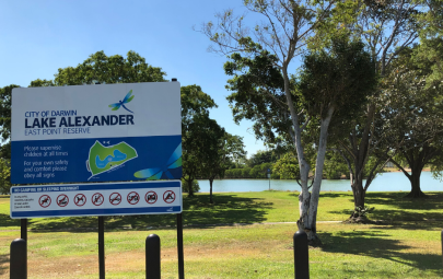 City of Darwin - News article - Lake Alexander closed to all water activities