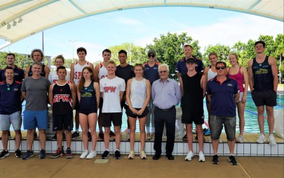 City of Darwin - News article - Olympic swim hopefuls make a splash at Parap