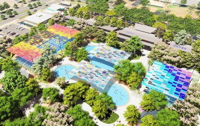 City of Darwin - News article - Starting Blocks On for the new Casuarina Aquatic and Leisure Centre