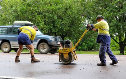 Fixing potholes