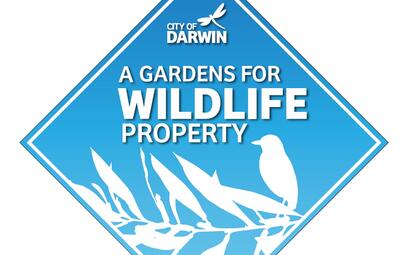 Gardens for Wildlife sign