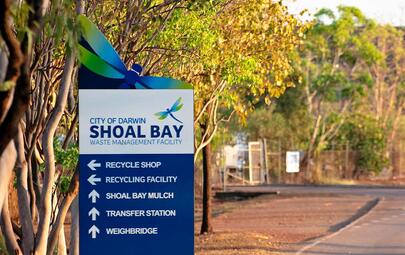 Shoal bay waste transfer station