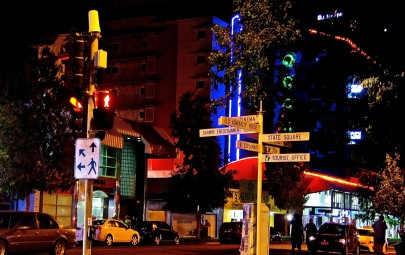 Darwin city at night