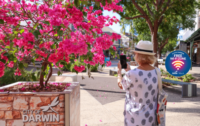 #SmartDarwin Free Wi-Fi Zone