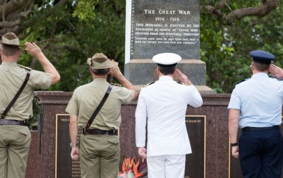 Bombing of Darwin ceremony