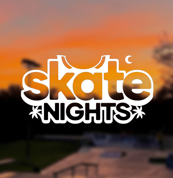 Skate Park at Night