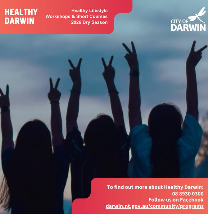 social media tile - three women silouetted against the sunset with raised arms and peace sign hands