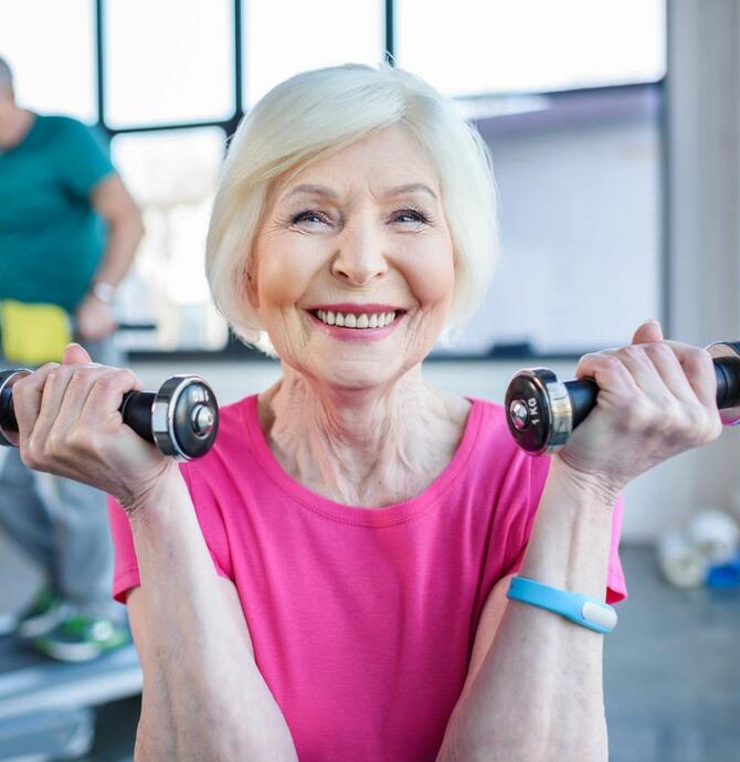 Seniors exercise program